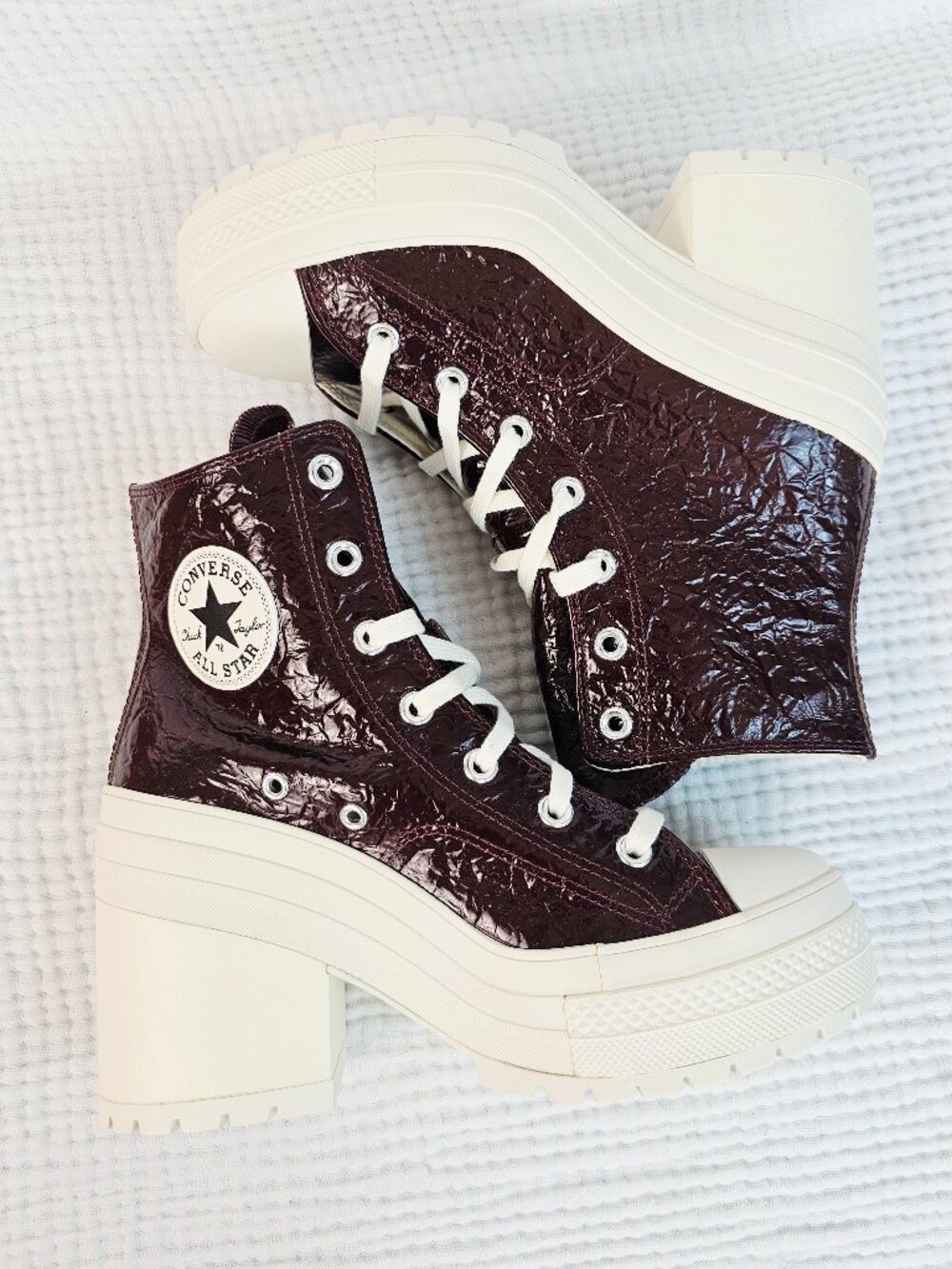 😍NWT😍 Converse Chuck 70 De Luxe Heel | Bloodstone | Women's 8